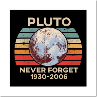 Pluto - Never Forget Posters and Art